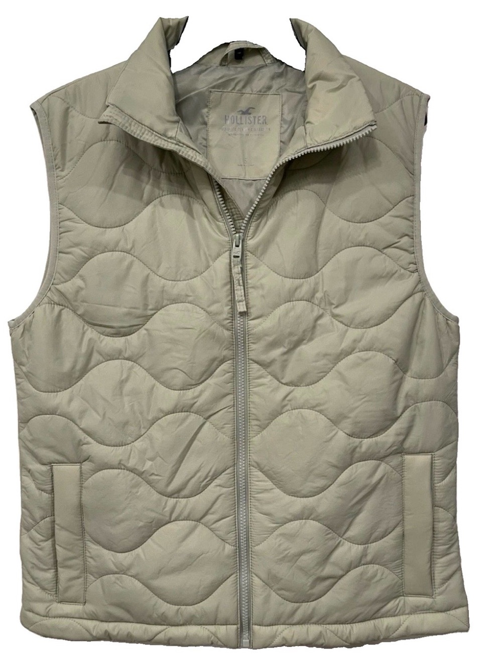 Hollister Quilted Sleeveless Vest Men’s size S NEW